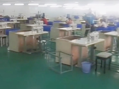 越南制衣厂安装案例